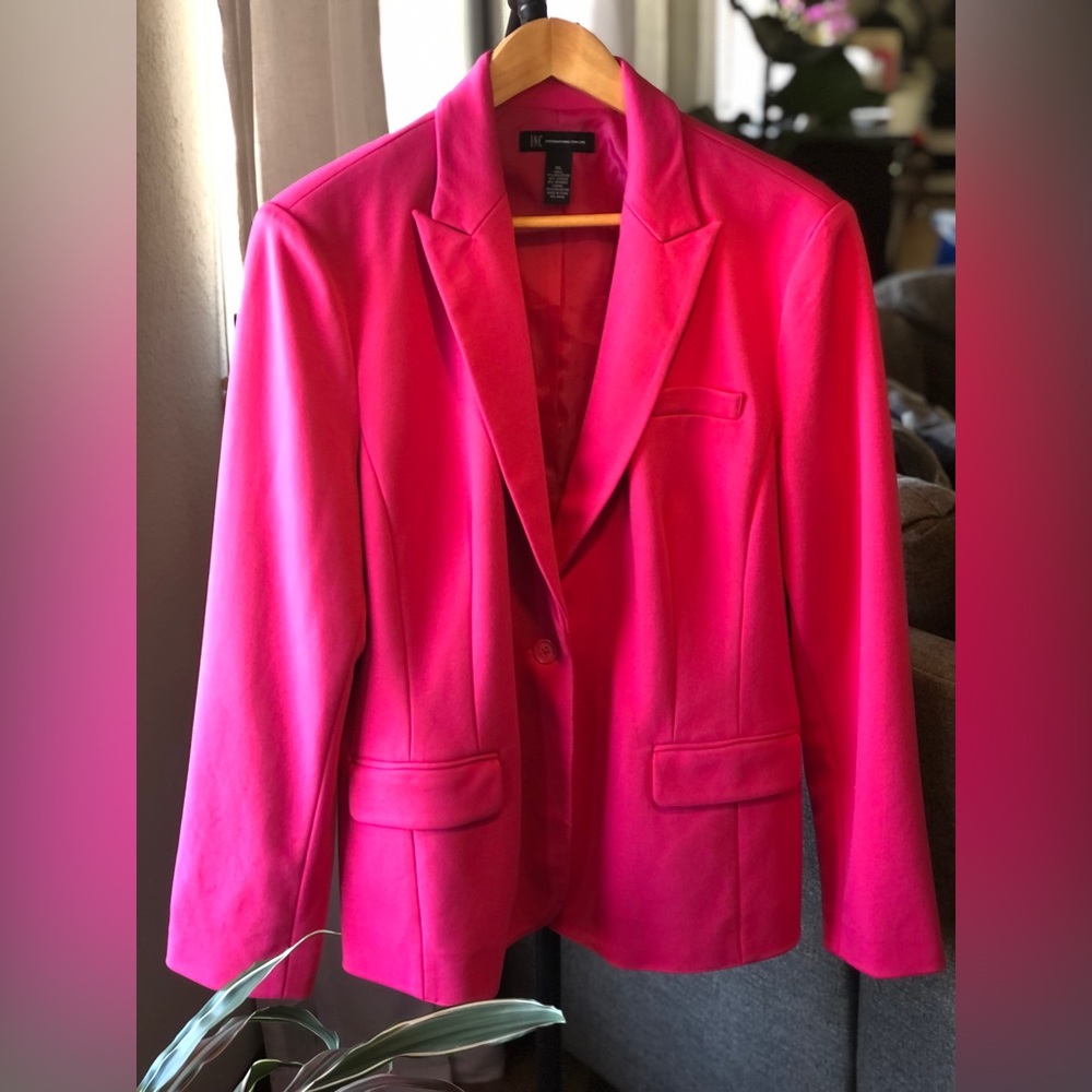 INC International Concepts Fuchsia Blazer, XL - New without Tags